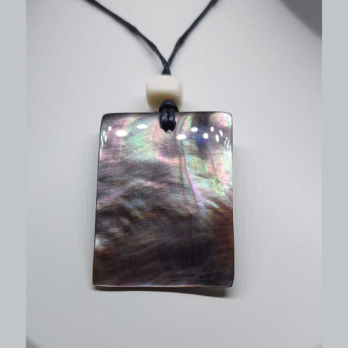 GRAY PARALLEL NECKLACE