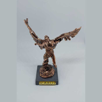 BRONZE ICARUS STATUE BRONZE COLOR